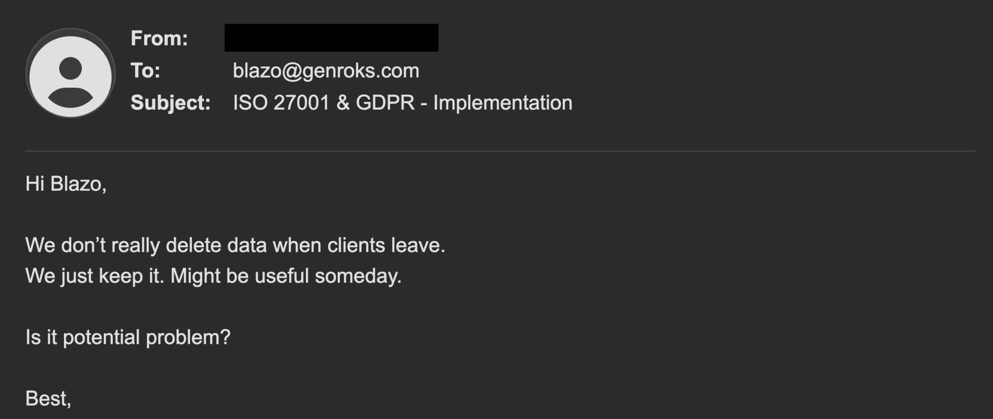 Taj mejl 'za svaki slučaj' može da vas košta 20 miliona evra
